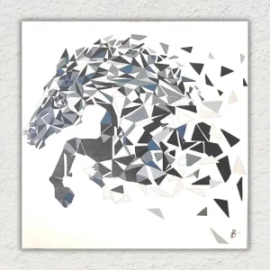 peinture géometrique 'Géométrie'